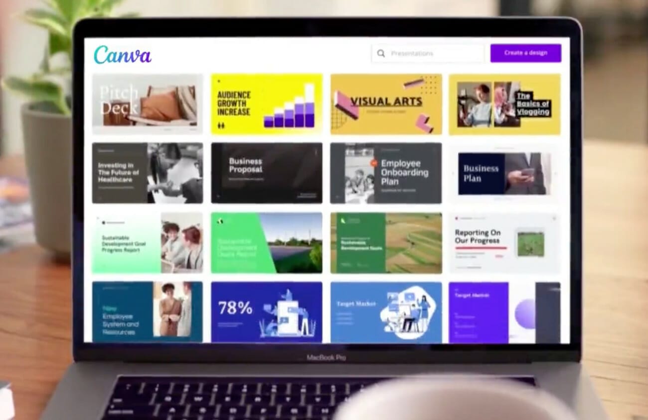 canva-website-tool Yoga Website Tools
